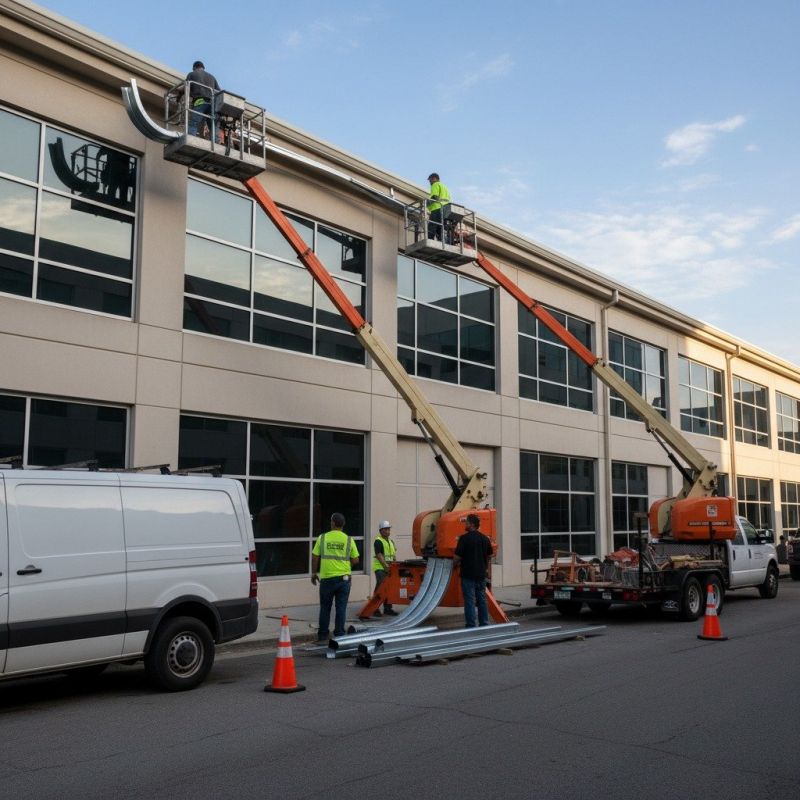 Industrial Gutter Repair in San Francisco, CA