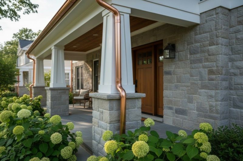 Copper Gutter Installation in Clarksville, TN