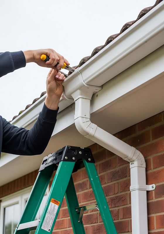 Large Gutter Repair in Sacramento, CA