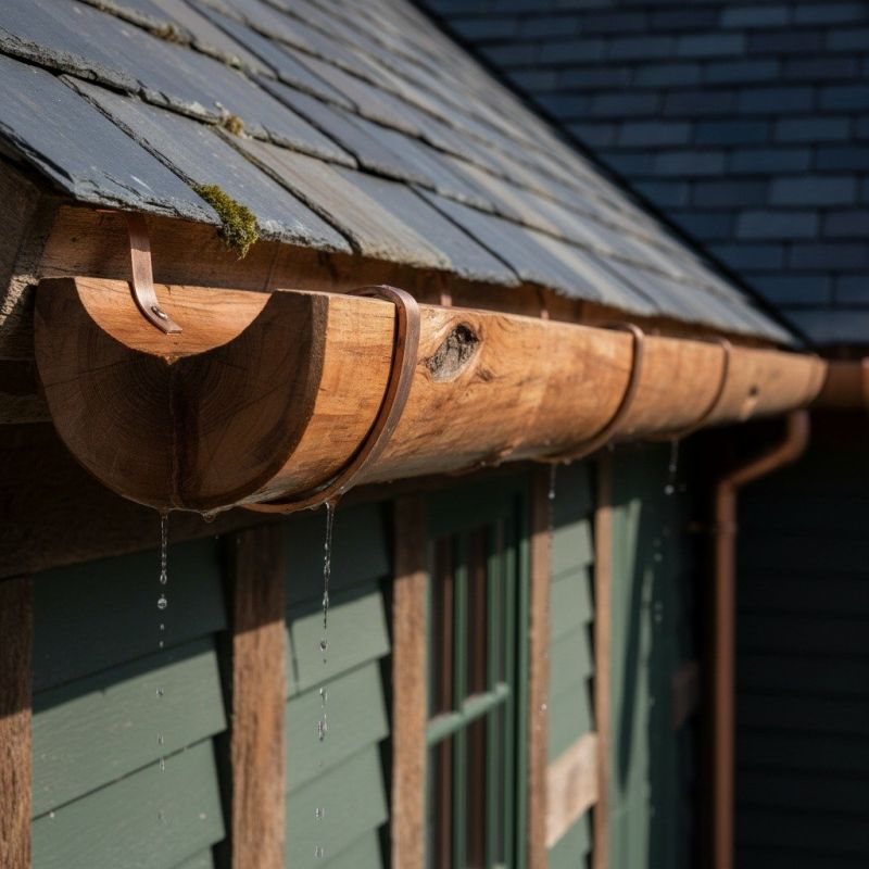 Wood Rain Gutter Installation in Clarksville, TN